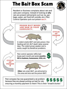 Bait Box Scam flyer